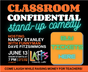 Buy Tickets for Classroom Confidential Comedy Show June 13th